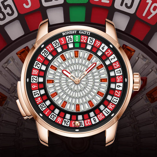 Bonnest Gatti Roulette BG8004-L2 la montre casino au prix imbattable de 230,39 €