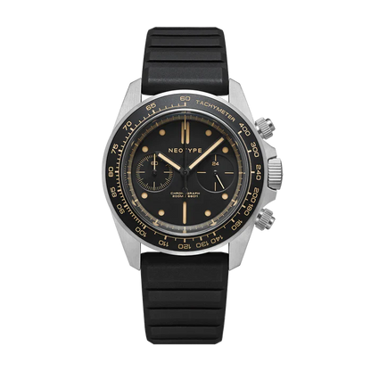 LM02 Type C Steel and Black Dial + Old Radium