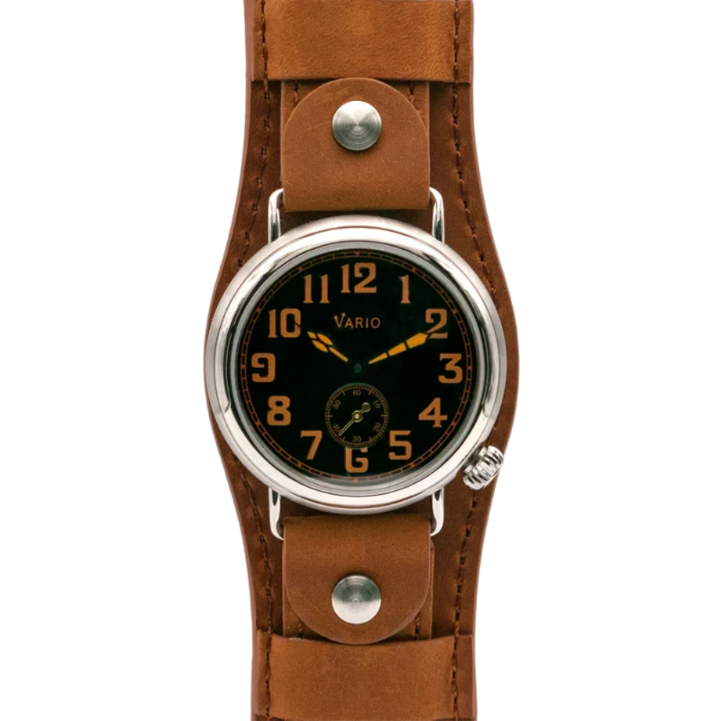 Vario 1918 Trench Black Dial Orange Lume 