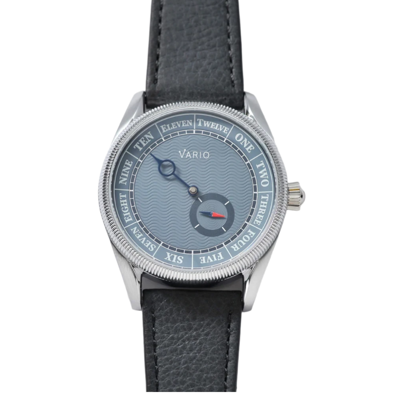 Vario NAVI Single Hand Storm Gray Small Seconds Compass