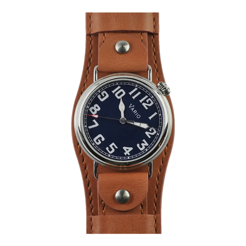 Vario 1918 Pilot Blue Dial with White Lume Watch