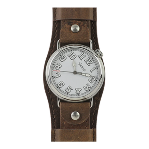 Vario 1918 Pilot White Dial with White Lume Watch