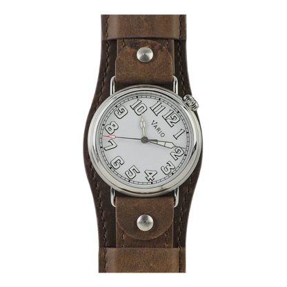 Vario 1918 Pilot White Dial with White Lume Watch