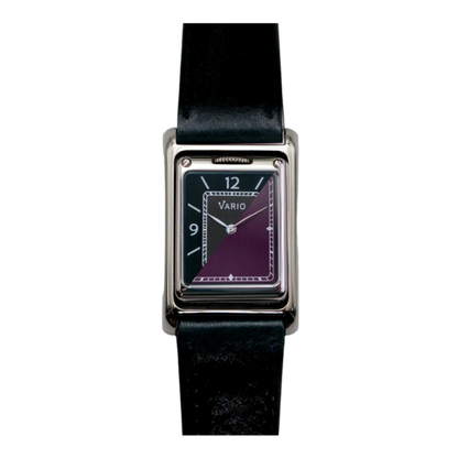Vario VERSA Reversible Dual Time Gunmetal-Purple Watch