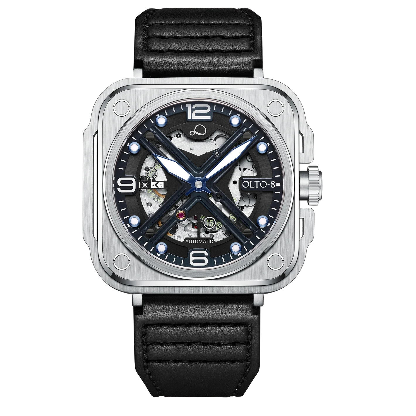 OLTO-8 IRON-X Square Skeleton Automatic
