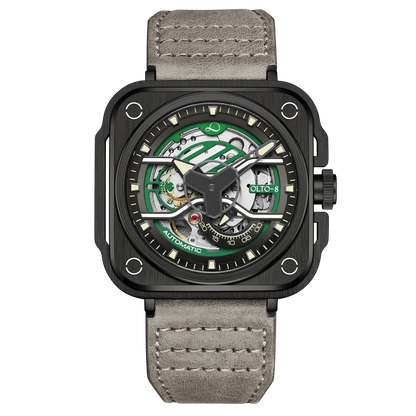 OLTO-8 IRON-X Square Skeleton Automatic