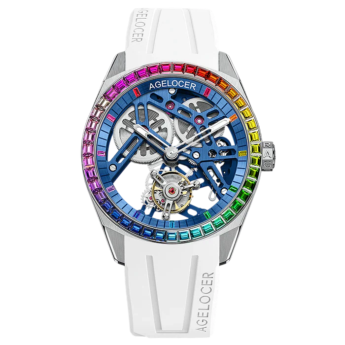 Agelocer Tourbillon Diamond Rainbow 