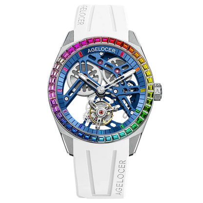 Agelocer Tourbillon Diamond Rainbow 