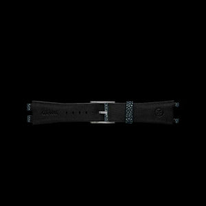 Dark green leather strap for manta ray MANTA-X