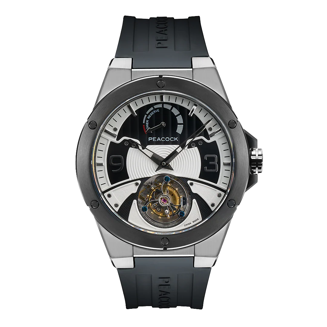 Peacock Voyager Center Axis Tourbillon Watch