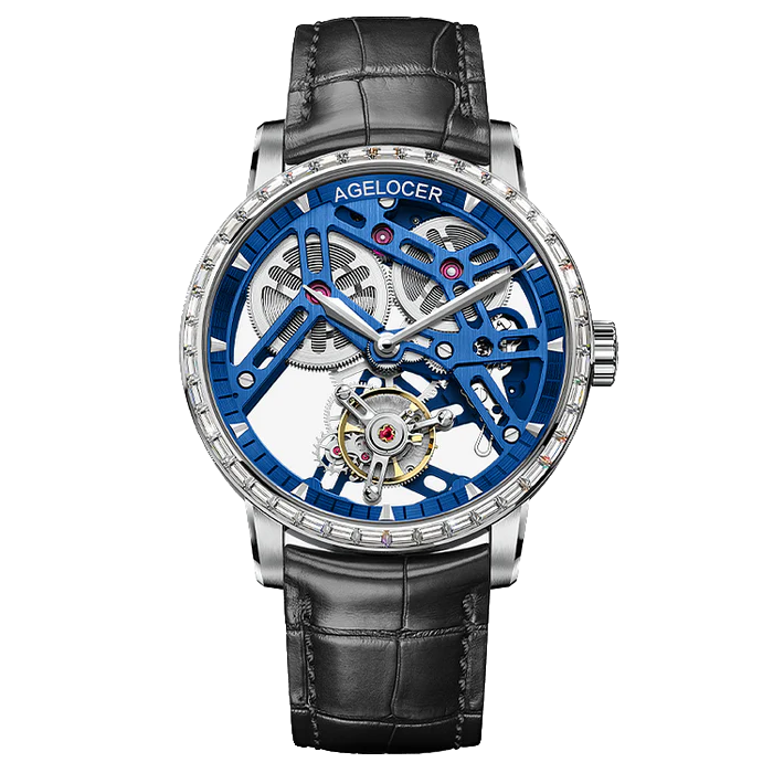 Agelocer Flying Diamond Skeleton Tourbillon 