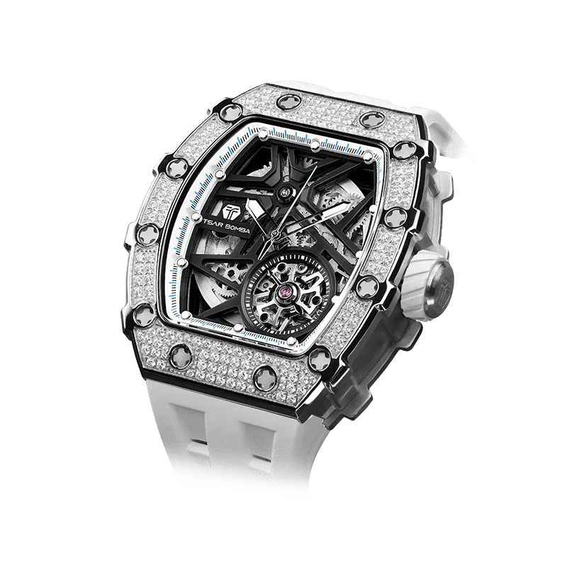 Elemental Series-Cubic Zirconia Automatic Watch TB8209D 