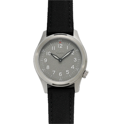 Vario 1945 A-11S Eagle Gray Solar Quartz Field Watch