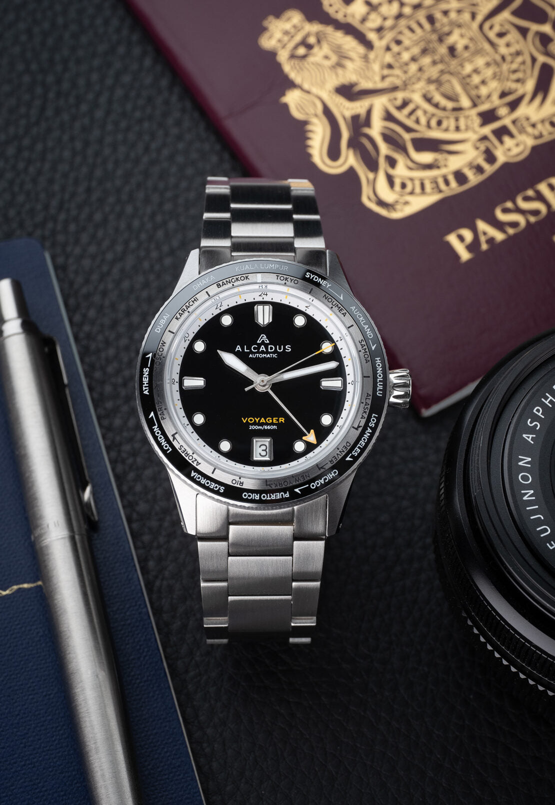 Alcadus Voyager Worldtimer GMT