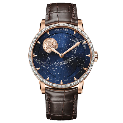 Agelocer Astronomer moon phase diamond