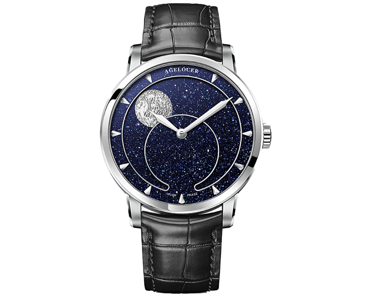 Agelocer Astronomer aventurine dial