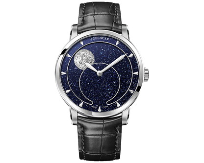 Agelocer Astronomer aventurine dial