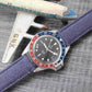 PORT LOUIS denim canvas watch strap