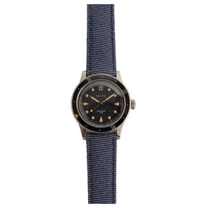 LARMOR PLAGE denim canvas watch strap