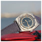 LARMOR PLAGE denim canvas watch strap