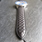 22 mm Black Quilted Diamond Bracelet