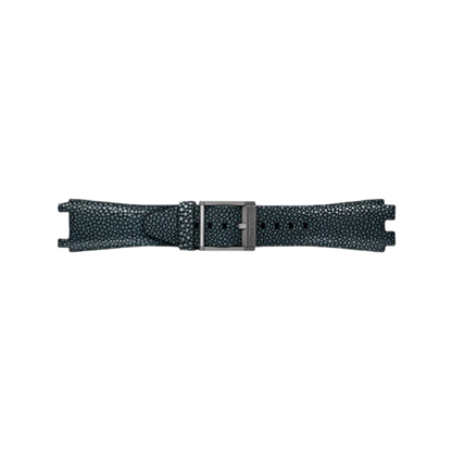 Dark green leather strap for manta ray MANTA-X