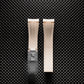 Rubber strap with folding clasp