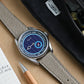 Vario NAVI Single Hand Deep Water Blue Small Seconds Compass