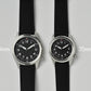 Vario 1945 A-11S Raven Black Solar Quartz Field Watch