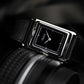 Vario VERSA Reversible Dual Time Silver-Black Watch