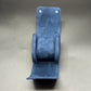 Blue leather watch case