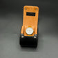 Black leather watch case