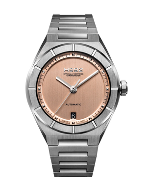 H992 H2 Pale Bronze + Silver Watch