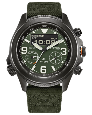Citizen Promaster Land U822 Watch – Ana-Digi Eco-Drive 43.9mm