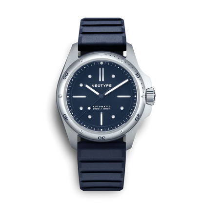 LM01 Type D Steel and Blue dial