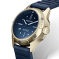 LM01 Type D Steel PVD Gold and Blue dial
