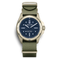 LM01 Type D Steel PVD Gold and Blue dial