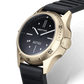 LM01 Type D Steel PVD Gold and Black dial