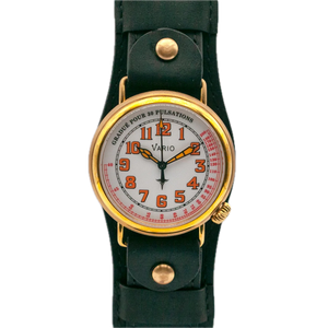 Vario 1918 Medic Brass White Dial Orange Lume 