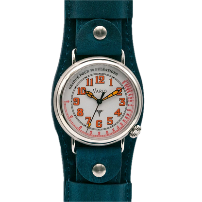 Vario 1918 Medic White Dial Orange Lume 