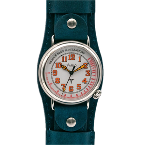 Vario 1918 Medic White dial with orange lumens