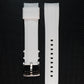 Curved rubber bracelets, pin buckle