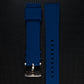 Curved rubber bracelets, pin buckle