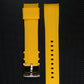 Curved rubber bracelets, pin buckle