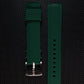 Curved rubber bracelets, pin buckle