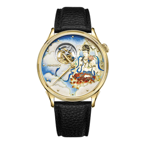 Peacock Peak Maja-chenmo Tourbillon 18K Gold Watch