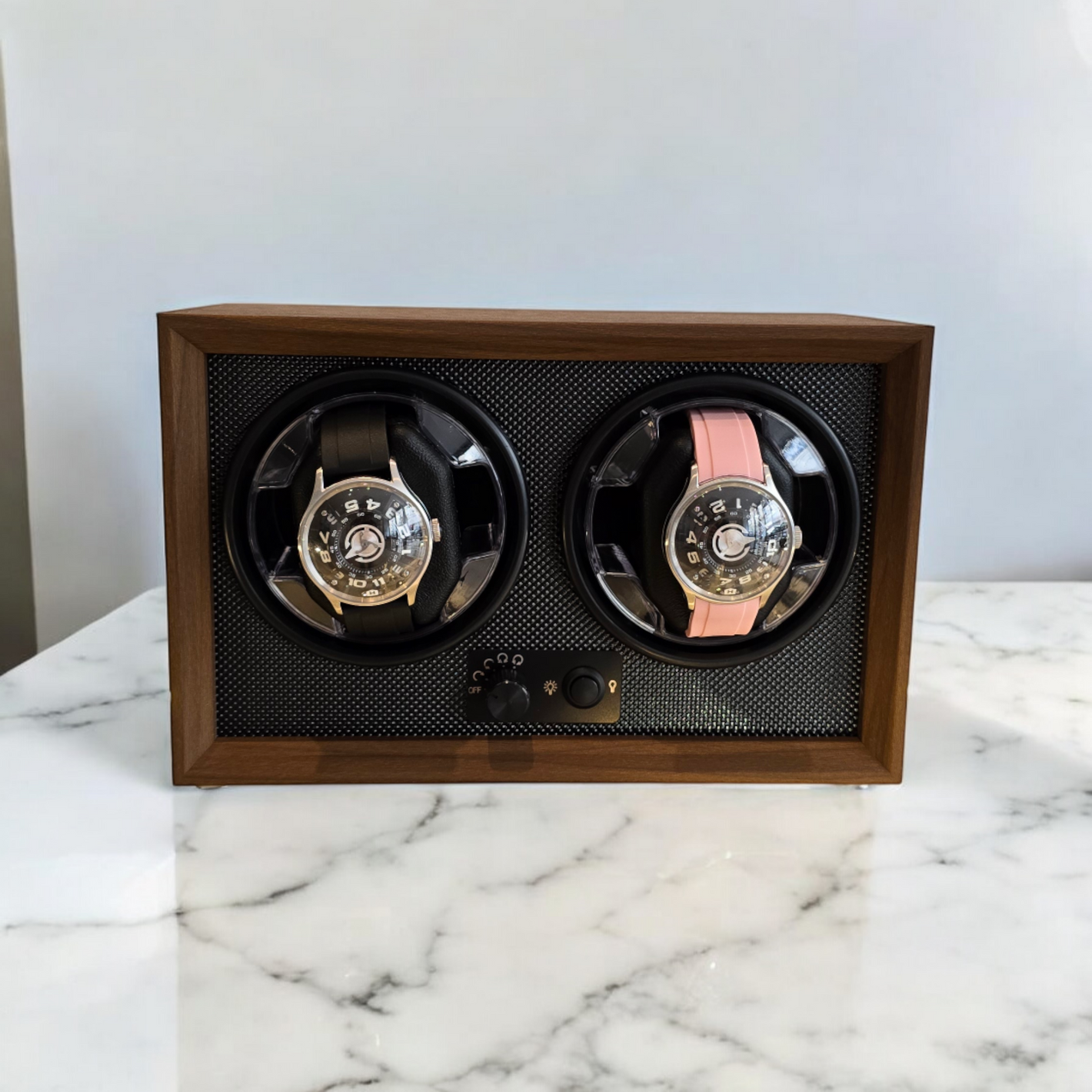 2-SLOT WOODEN WIND-UP UNIT