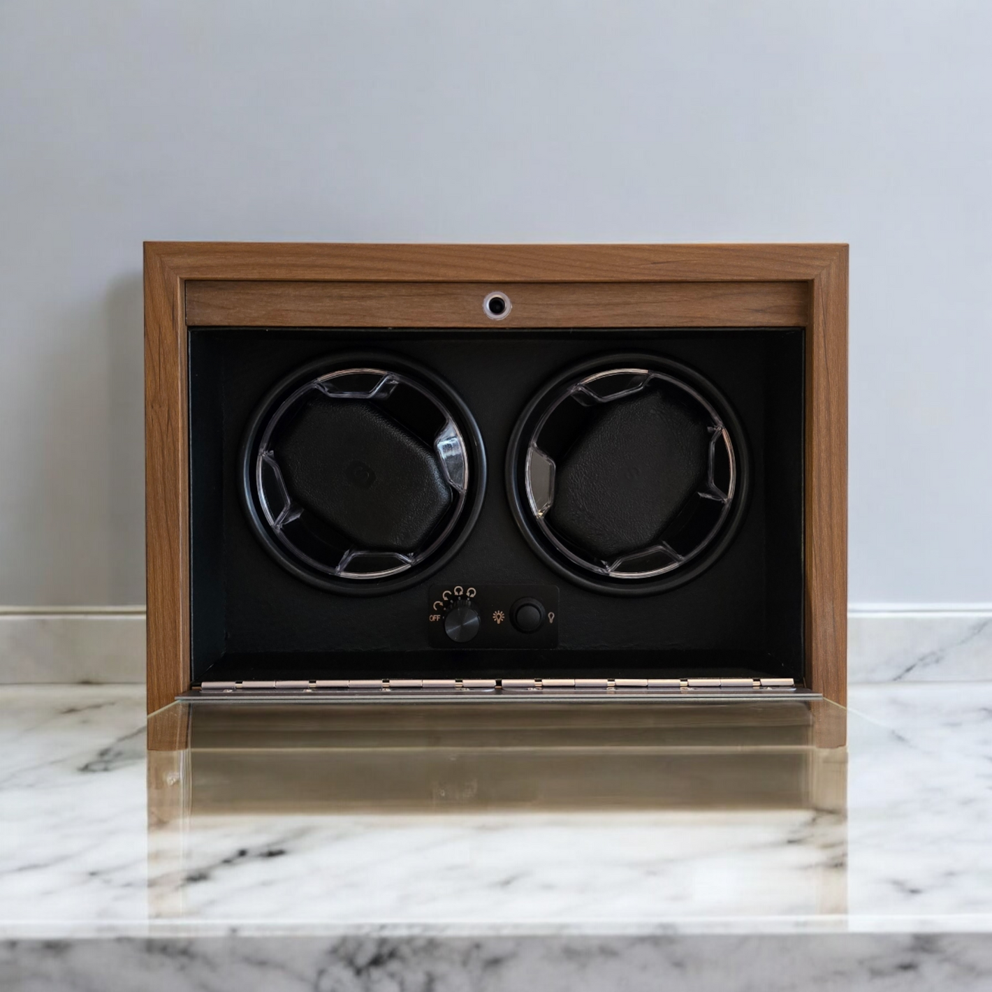 2-SLOT WOODEN WIND-UP UNIT