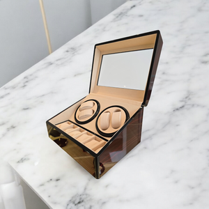 4-SLOT POLISHED WOODEN WINDER
