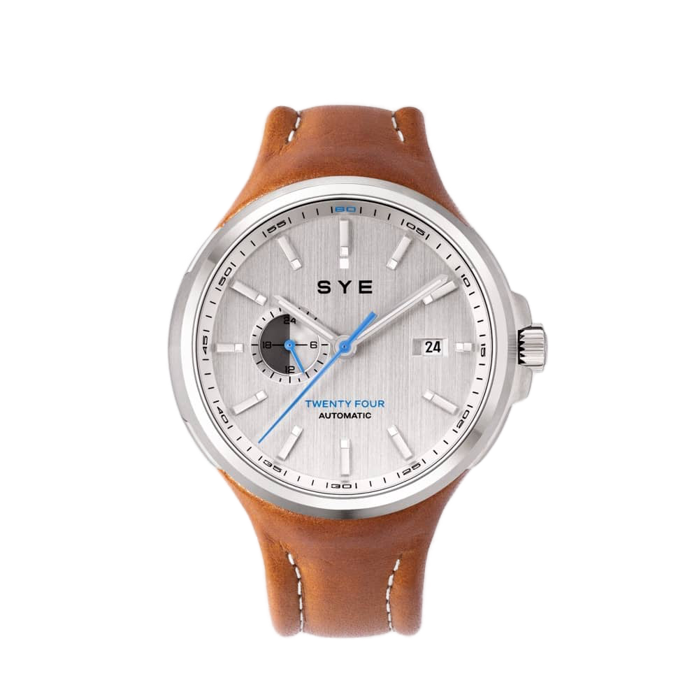 SYE MOT1ON Automatic 24 Watch (SILVER)